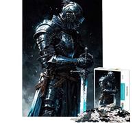 Puzzle da 1000 pezzi per adulti Il Cavaliere Azzurro gioco educativo sfida giocattolo decorazione murale opera d'arte regalo (dimensioni 50x75cm)