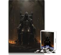Puzzle da 1000 pezzi per adulti Il cavaliere nero Goditi un dolce relax e svago Vestibilità stabile Taglio preciso Dimensioni del giocattolo: 38x26cm