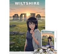 Puzzle da 1000 pezzi per adulti Il cerchio eterno dell'alba Giocattoli fai da te Ottimi regali e giocattoli Gioco impossibile Interessante riduzione dello stress Dimensioni 50x75cm