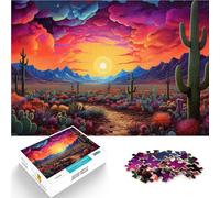 Puzzle da 1000 pezzi per adulti Il cielo del deserto Difficile da completare ma divertente e umoristico perché è ideale come regalo per tutta la famiglia 75x50cm