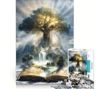 Puzzle da 1000 pezzi per adulti "Il Codice della Creazione" gioco rompicapo attività divertenti da fare a casa collezione d'artista belle arti 38x52cm