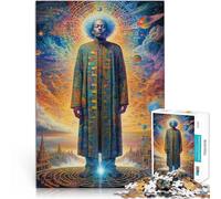 Puzzle da 1000 pezzi per adulti Il costruttore di pace Fatto di legno per età 14+ Giocare con i giocattoli perché è ideale come regalo per tutta la famiglia misurare:50x75cm