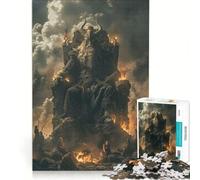 Puzzle da 1000 pezzi per adulti "Il Dio dell'Apocalisse", gioco per famiglie, rilassante e stimolante per la mente, collezione d'artista, belle arti 38x52cm