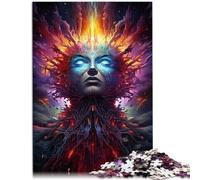 Puzzle da 1000 pezzi per adulti, il dio dell'universo, giocattolo puzzle fai da te, 26 x 38 cm, intera famiglia per adolescenti dai 14 anni in su