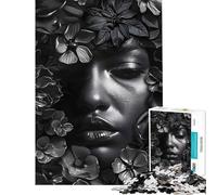 Puzzle da 1000 pezzi per adulti Il Fiore Oscuro giochi educativi giocattoli didattici ottimi regali e giocattoli difficile (dimensioni 38x26cm)