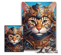 Puzzle da 1000 pezzi per adulti "Il gatto col cappello". Puzzle per adulti perfetti per Halloween, Natale, regalo di compleanno. Dimensioni: 26x38cm.