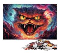Puzzle da 1000 pezzi per adulti il gatto Garfield mutante puzzle per famiglie attività divertenti a casa regalo di compleanno regali da viaggio 1000 pezzi (38x26 cm)