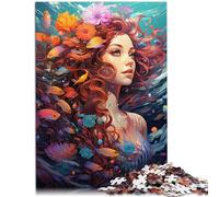 Puzzle da 1000 pezzi per adulti Il gioco di pensiero "Dipingere con la dea fantasia, tutta la famiglia dai 14 anni in su, 26 x 38 cm