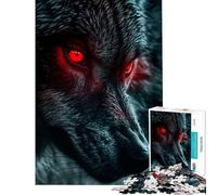 Puzzle da 1000 pezzi per adulti "Il guardiano dagli occhi rossi" - Gioco educativo e stimolante - Ottimo regalo per attività in famiglia (Dimensioni 38x52cm)