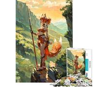 Puzzle da 1000 pezzi per adulti "Il Guardiano della Montagna" sfida educativa per divertimento e relax in famiglia adatto a partire dai 14 anni (50x75cm)