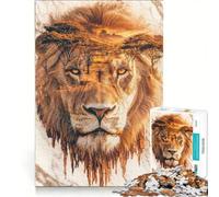 Puzzle da 1000 pezzi per adulti "Il Guardiano delle Pianure", gioco rilassante, interazione genitore-figlio, regalo di compleanno, regalo di viaggio 50x75cm