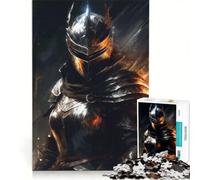 Puzzle da 1000 pezzi per adulti "Il guerriero delle tenebre" gioco per famiglie allena la mente e la manualità ideale come regalo per tutta la famiglia 50x75cm