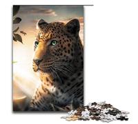 Puzzle da 1000 pezzi per adulti Il leopardo e la vespa regali di compleanno per adolescenti dai 14 anni in su 75x50 cm