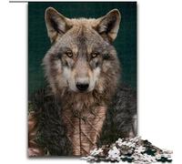 Puzzle da 1000 pezzi per adulti "Il lupo medievale" Puzzle per adulti dimensioni 26x38cm Perfetto per il divertimento in famiglia durante le vacanze