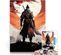 Puzzle da 1000 pezzi per adulti Il lupo Sekiro Difficile da completare ma divertente e umoristico Gioco educativo per compleanno e Natale 50x70cm