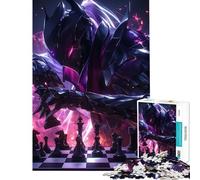 Puzzle da 1000 pezzi per adulti Il Maestro degli Scacchi ideale per compleanni Natale e divertimento in famiglia Giocattolo antistress per ragazzi dai 14 anni in su 38x52cm