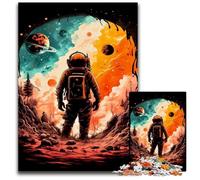 Puzzle da 1000 pezzi per adulti, il marziano, puzzle in legno ideale per gli innamorati, perfetto regalo di Natale, Capodanno e San Valentino, 50x75cm/19,68x29,52 pollici