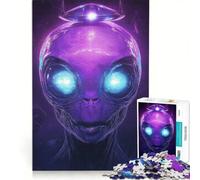 Puzzle da 1000 pezzi per adulti "Il mistero dell'alieno" gioco per famiglie difficile e stimolante regalo di compleanno e originale 50x75cm