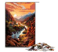 Puzzle da 1000 pezzi per adulti Il mondo meraviglioso puzzle divertente per famiglie con poster abbinato e foglio di quiz 1000 pezzi (75x50 cm)