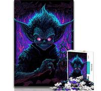 Puzzle da 1000 pezzi per adulti, il mostro, giochi educativi, decorazione per la casa, adatto per la decorazione della scrivania (dimensioni 38x26cm)