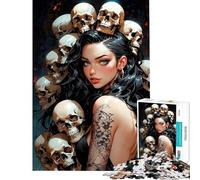 Puzzle da 1000 pezzi per adulti "Il Negromante" gioco interattivo per adulti ideale come regalo per donne o per tutta la famiglia (dimensioni 50x75cm)