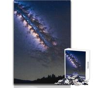 Puzzle da 1000 pezzi per adulti, il nucleo della galassia della Via Lattea, rilassante e calmante, hobby da interni, giocattolo per il tempo libero, perfetto e preciso, dimensioni 38x26cm