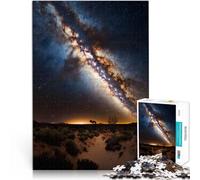 Puzzle da 1000 pezzi per adulti Il nucleo della galassia Via Lattea Fatto di legno，per età pari o superiore a 14 anni Regali per la decorazione della casa Regali di Babbo Natale segreto。