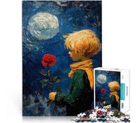 Puzzle da 1000 pezzi per adulti Il piccolo principe con Rose Riduzione dello stress interessante è ideale come regalo per tutta la famiglia 38x26cm
