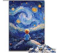 Puzzle da 1000 pezzi per adulti "Il piccolo principe del cielo notturno", un rompicapo stimolante per adolescenti, perfetto come decorazione per la casa o come regalo dimensioni 50x75cm