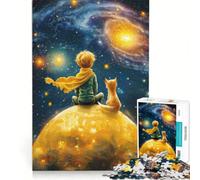 Puzzle da 1000 pezzi per adulti "Il Piccolo Principe e la Volpe" gioco rompicapo difficile per rafforzare l'amore tra le coppie 38x26cm