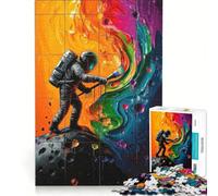 Puzzle da 1000 pezzi per adulti "Il Pittore del Cosmo" - Gioco divertente per genitori e figli - Interazione genitore-figlio - Ogni pezzo è unico 38x52cm