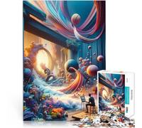 Puzzle da 1000 pezzi per adulti Il Pittore Giocattoli che creano dipendenza e sfidano l'intelligenza del cervello Buon regalo 52x38cm