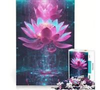 Puzzle da 1000 pezzi per adulti "Il Protocollo del Loto" gioco interattivo interazione genitore-figlio ideale come regalo per tutta la famiglia 38x52cm