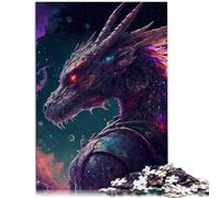 Puzzle da 1000 pezzi per adulti, il puzzle educativo futuristico Ryujin è ideale come regalo per tutta la famiglia 26 x 38 cm