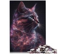Puzzle da 1000 pezzi per adulti Il puzzle educativo "Gatto sognante tutta la famiglia per adolescenti dai 14 anni in su, 26 x 38 cm