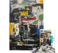 Puzzle da 1000 pezzi per adulti "Il Re Coccodrillo" un gioco avvincente per coltivare la pazienza un'attività educativa per tutta la famiglia e un regalo artistico (dimensioni 38x52cm)