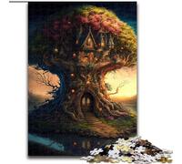 Puzzle da 1000 pezzi per adulti, il regno delle fiabe, perfetto per il divertimento in famiglia a Natale, Ringraziamento, compleanni e Pasqua (dimensioni: 26x38cm)