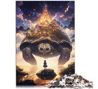 Puzzle da 1000 pezzi per adulti Il regno itinerante gioco stimolante 19,7 pollici x 29,5 pollici Ogni pezzo è unico - Gioco divertente e stimolante in famiglia