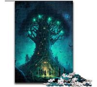 Puzzle da 1000 pezzi per adulti Il richiamo dell'albero del mondo, puzzle in cartone, familiari e amici, sfida rompicapo 1000 pezzi(26x38cm)