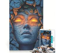 Puzzle da 1000 pezzi per adulti Il risveglio nella pietra, gioco impossibile, per divertimento in famiglia, compleanno e Natale, 38x52cm