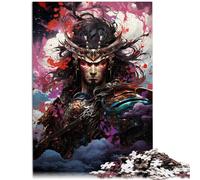 Puzzle da 1000 pezzi per adulti "Il sentiero del samurai" compito di pensiero per alleviare lo stress le vacanze a casa e per passatempo e ragazzi dai 14 anni in su, 26 x 38 cm