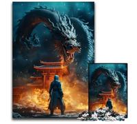 Puzzle da 1000 pezzi per adulti "Il Signore dei Draghi", puzzle in cartone per adulti, perfetto per la casa o l'ufficio, regalo di Natale ideale, 26X38CM/10,23x14,96 pollici.