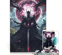 Puzzle da 1000 pezzi per adulti "Il Signore dei Samurai Oscuro" gioco educativo attività divertenti da fare a casa da aggiungere alla lista dei desideri con Babbo Natale 50x75cm
