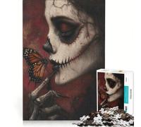 Puzzle da 1000 pezzi per adulti "Il silenzio tra la vita e la morte" gioco per famiglie difficile e stimolante regalo di compleanno e per occasioni speciali 38x52cm