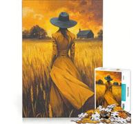 Puzzle da 1000 pezzi per adulti Il Sognatore dei Campi giocattolo educativo migliora la memoria compleanno e Natale 38x52cm