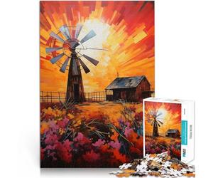 Puzzle da 1000 pezzi per adulti il sogno del contadino Giocattoli educativi per l'apprendimento Giochi per famiglie Buon regalo 75x50cm