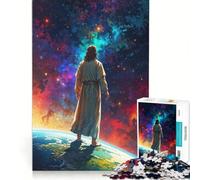 Puzzle da 1000 pezzi per adulti "Il Sorvegliante" giocattolo fai-da-te interazione genitore-figlio collezione d'artista belle arti 38x52cm