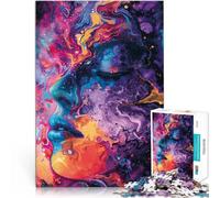 Puzzle da 1000 pezzi per adulti Il suo viso Giocattoli che creano dipendenza e sfidano l'intelligenza del cervello Un'opera d'arte 38x26cm