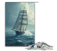 Puzzle da 1000 pezzi per adulti "Il vento si alza" - Gioco impegnativo un'opera d'arte adatto per adolescenti dai 14 anni in su 1000 pezzi (38x26 cm)