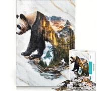 Puzzle da 1000 pezzi per adulti "Il Viandante Pacifico" gioco rompicapo assemblaggio di modelli per rafforzare l'amore tra le coppie 50x75cm